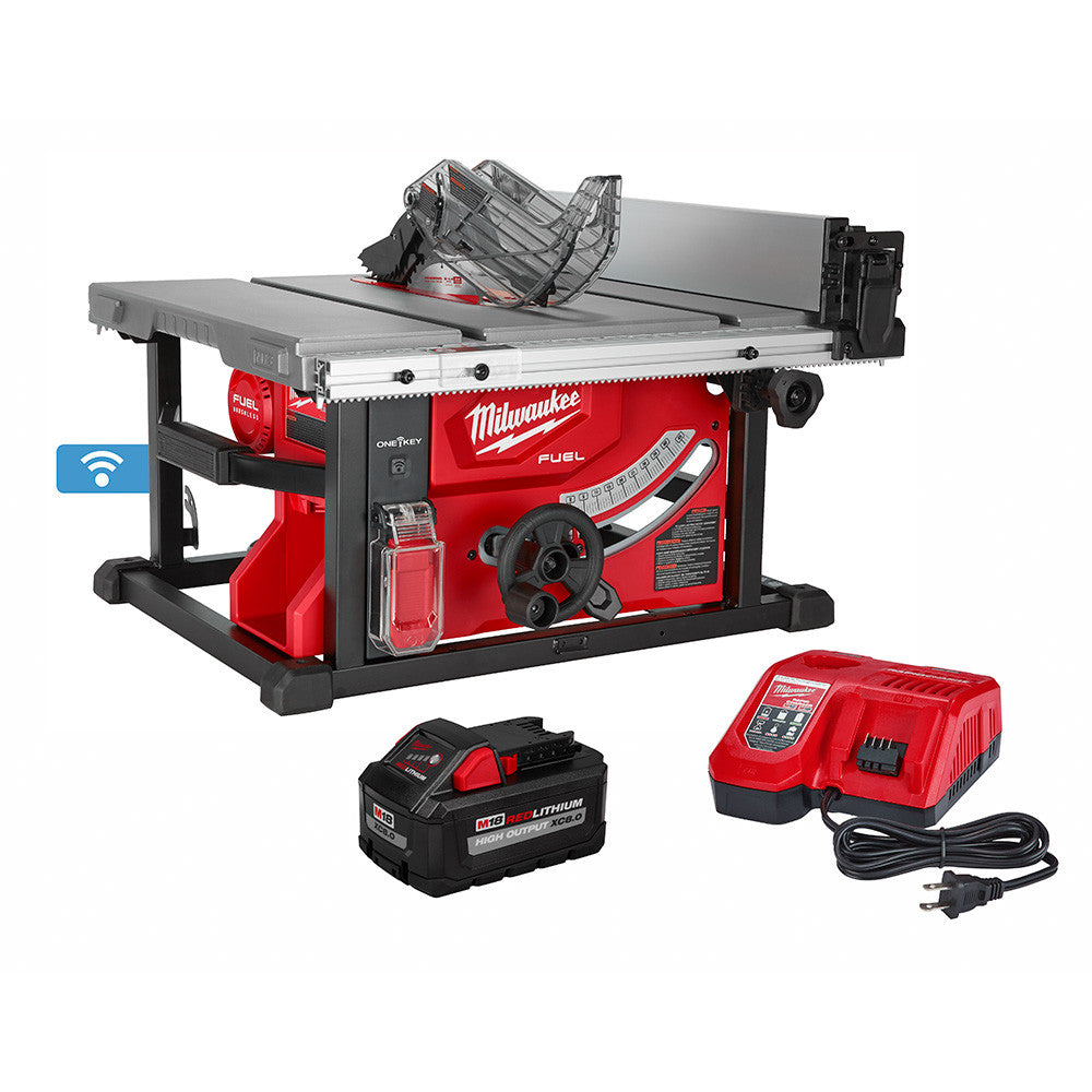 Milwaukee 2736-21HD M18 FUEL Cordless Brushless 8-1/4 inch Table Saw with One-Key Kit