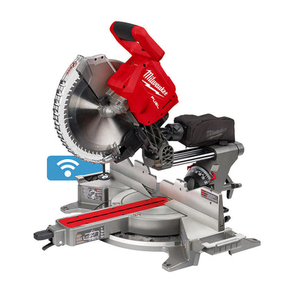 Milwaukee 2739-20 M18 FUEL Cordless Brushless 12 inch Dual Bevel Sliding Compound Miter Saw with ONE-KEY (Tool Only)