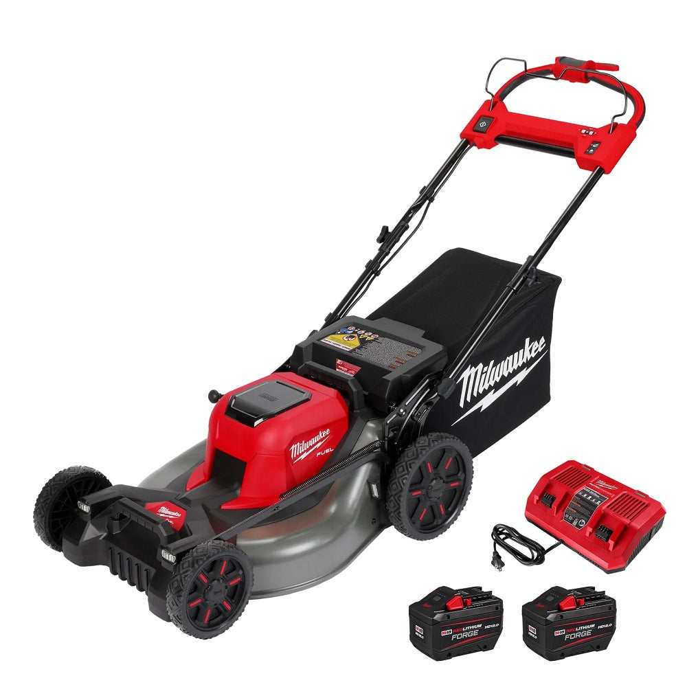 Milwaukee 2823-22HD M18 FUEL Cordless Brushless 21in Self-Propelled Dual Battery Mower Kit