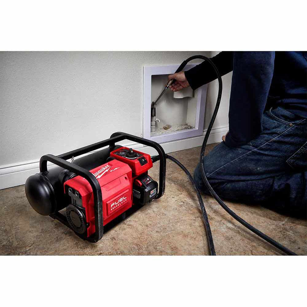 Milwaukee 2840-20 M18 FUEL Brushless 2 Gallon Compact Quiet Compressor (Battery Sold Separately)