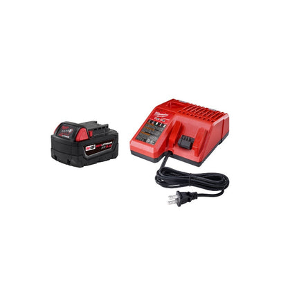 Milwaukee 48-59-1850 M18 REDLITHIUM XC System Starter Kit with 5.0 Ah Battery and Charger