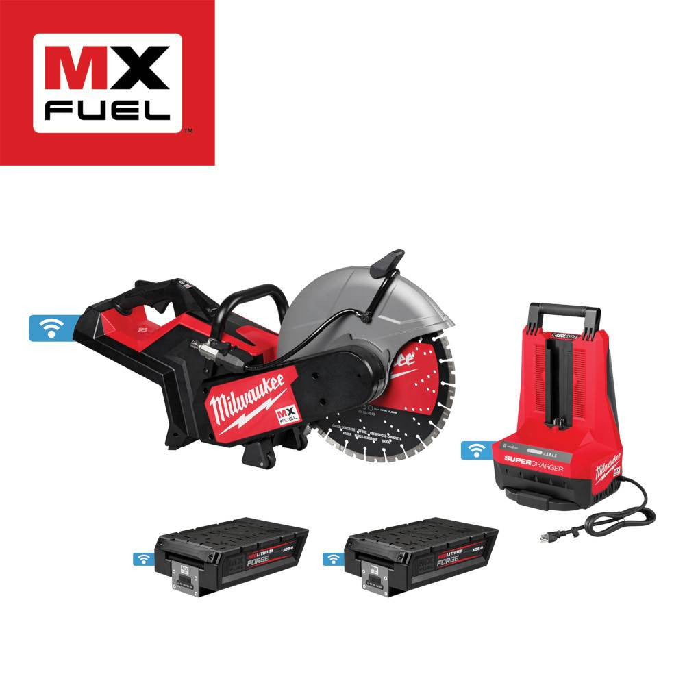 Milwaukee MXF315-2XC MX FUEL Cordless Brushless 14 Inch Cut-Off Saw with Rapid Stop Kit