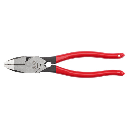 Milwaukee MT500T 9 inch Lineman foots Dipped Grip Pliers with Thread Cleaner