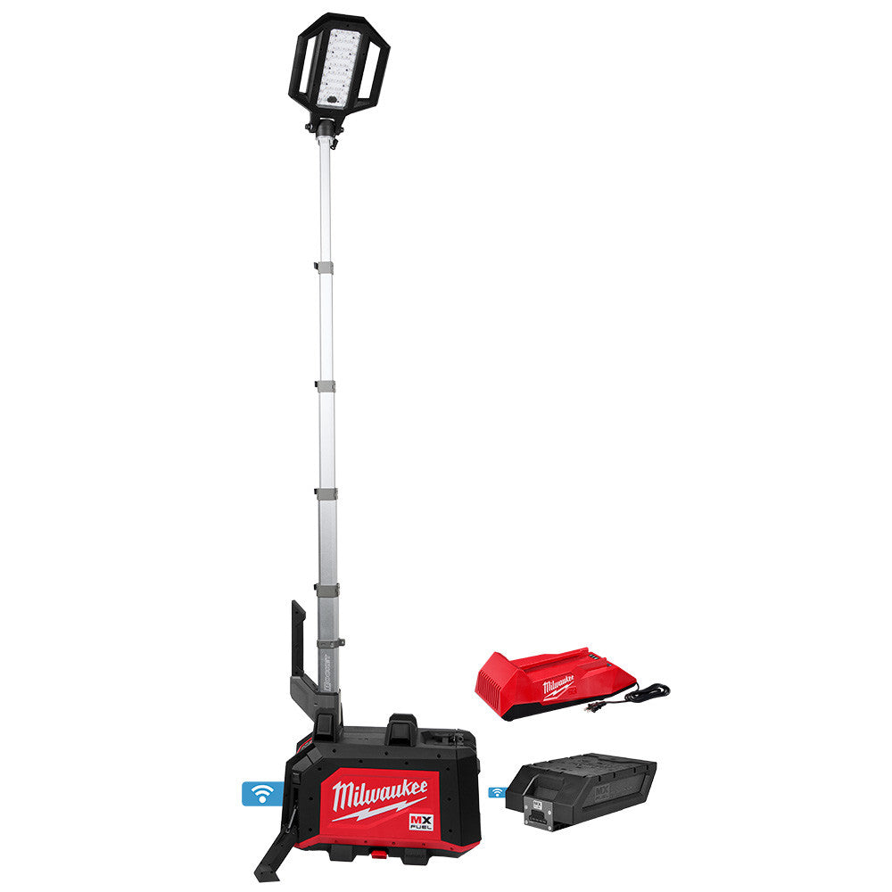Milwaukee MXF041-1XC MX FUEL ROCKET Cordless Dual Power Compact Tower Light Kit
