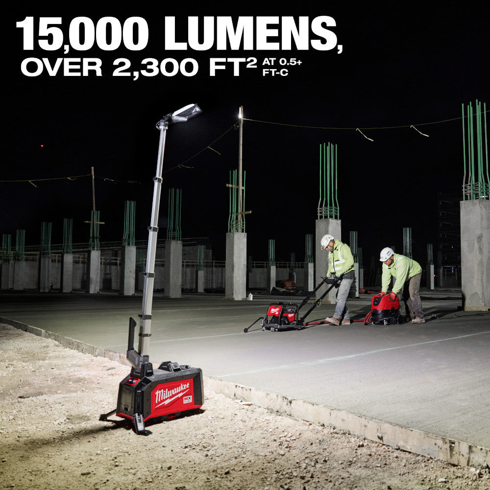 Milwaukee MXF041-1XC MX FUEL ROCKET Cordless Dual Power Compact Tower Light Kit