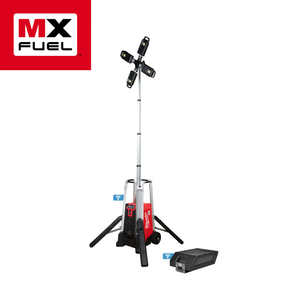 Milwaukee MXF041-1XC MX FUEL ROCKET Cordless 10' Tower Light / Charger Kit