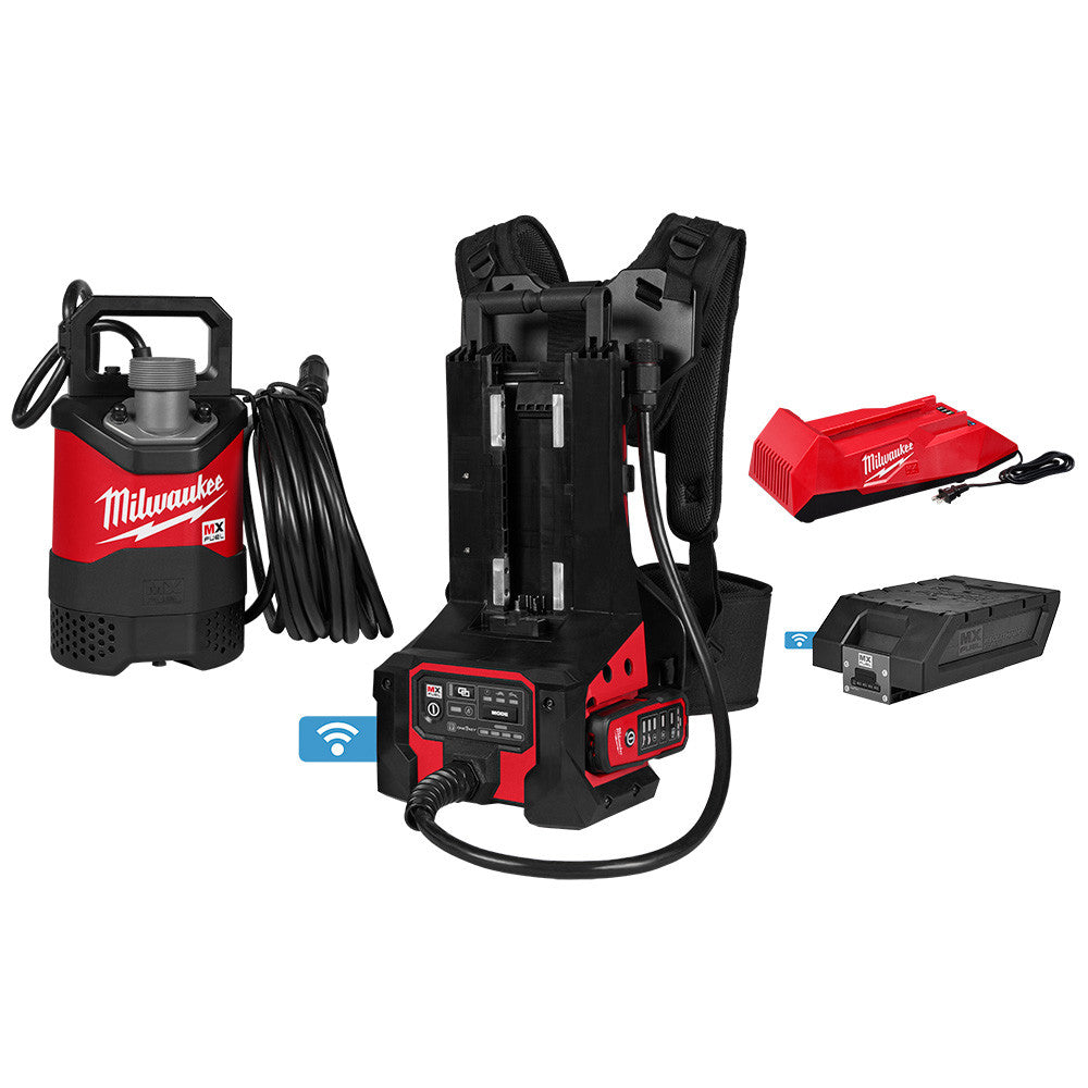 Milwaukee MXF211-1XC MX FUEL 1HP 2in Submersible Pump Kit