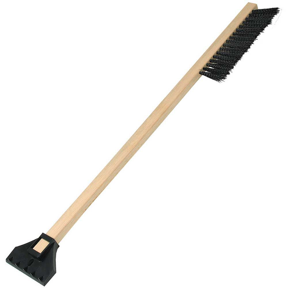 Mallory 25in Reach Sweep Snow Brush with Scraper