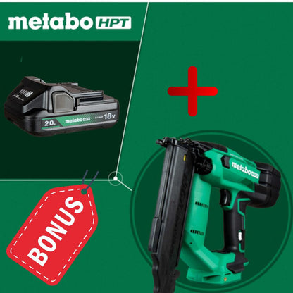Metabo HPT NT1850DFTM 18V Cordless Brushless Compact 18-Gauge 2 Inch Brad Nailer Kit