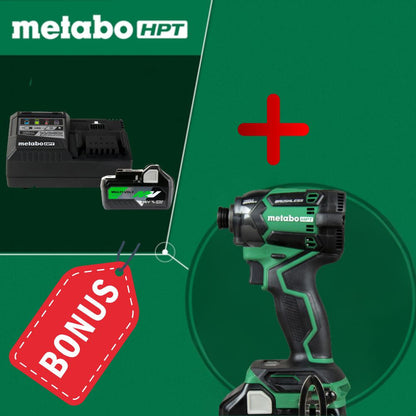 Metabo HPT WH36DCQ4M 36V MultiVolt Cordless Brushless 1/4 inch Triple Hammer Bolt Impact Driver (Tool Only)