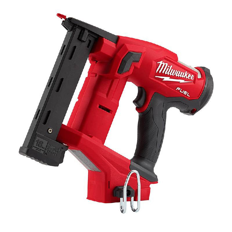 Milwaukee 2749-20 M18 FUEL 18 Gauge 1/4-Inch Narrow Crown Stapler (Tool Only)