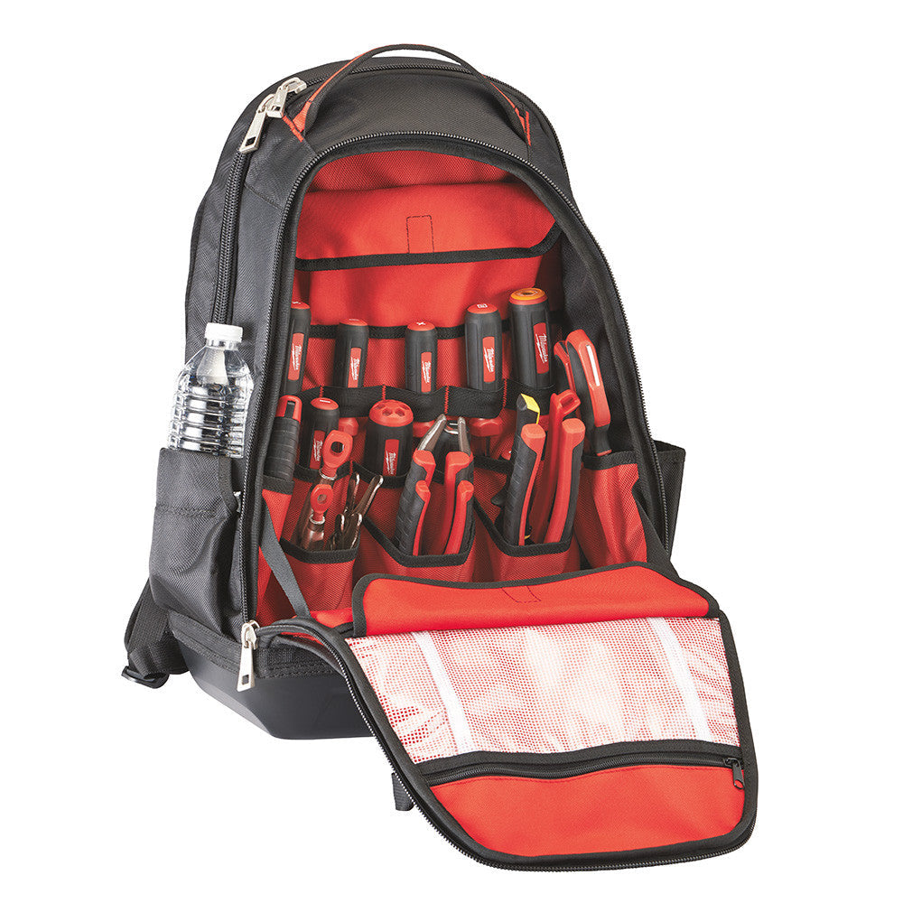 Milwaukee 48-22-8200 35-Pocket Jobsite Backpack with tools (not included)