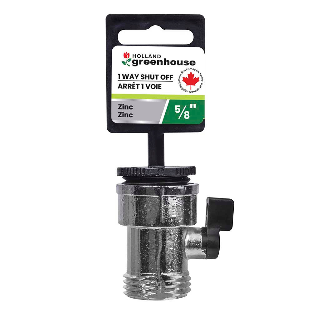 Holland Greenhouse Zinc Shut-Off