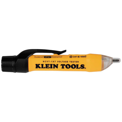 Klein Tools NCVT1XT 70V to 1000V AC Non-Contact Voltage Tester showing from a different angle
