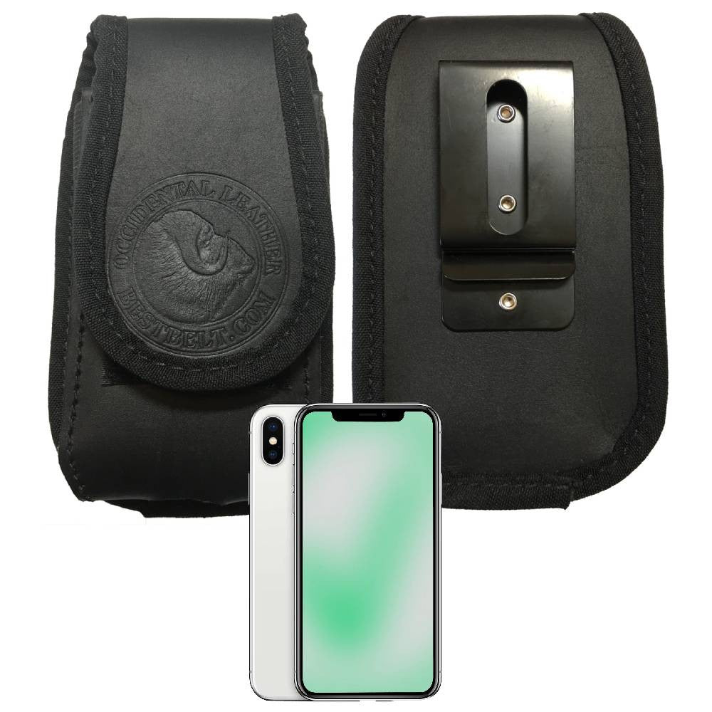 Occidental Leather 8574 Clip-On Expandable Phone Holster (phone sold separately)