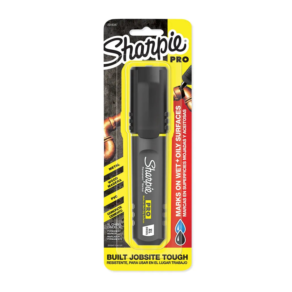 Sharpie PRO XL Chisel Tip Black Permanent Marker
