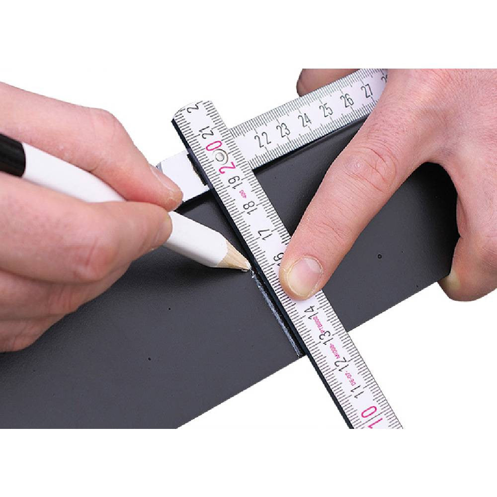 Pica 546-24-50 Classic 546 FOR ALL Black & White Universal Marking Pencil