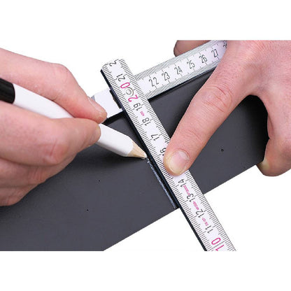 Pica 546-24-50 Classic 546 FOR ALL Black & White Universal Marking Pencil