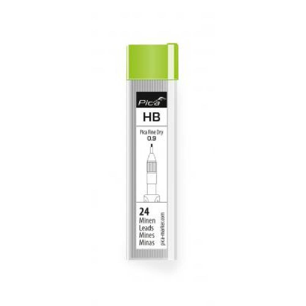 Pica 7030-SB Fine Dry Graphite HB Lead Refills - 24pk