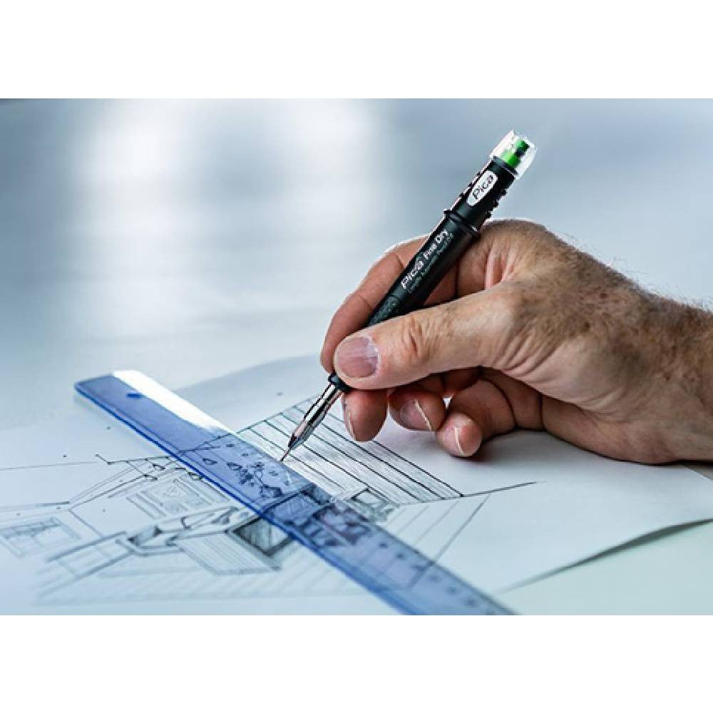 Pica 7070-SB Fine Dry Longlife Automatic Pencil 0.9