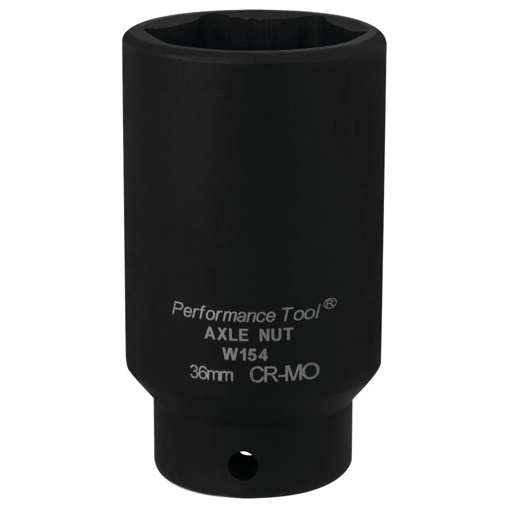 Performance Tool 36mm FWD Axle Nut Socket