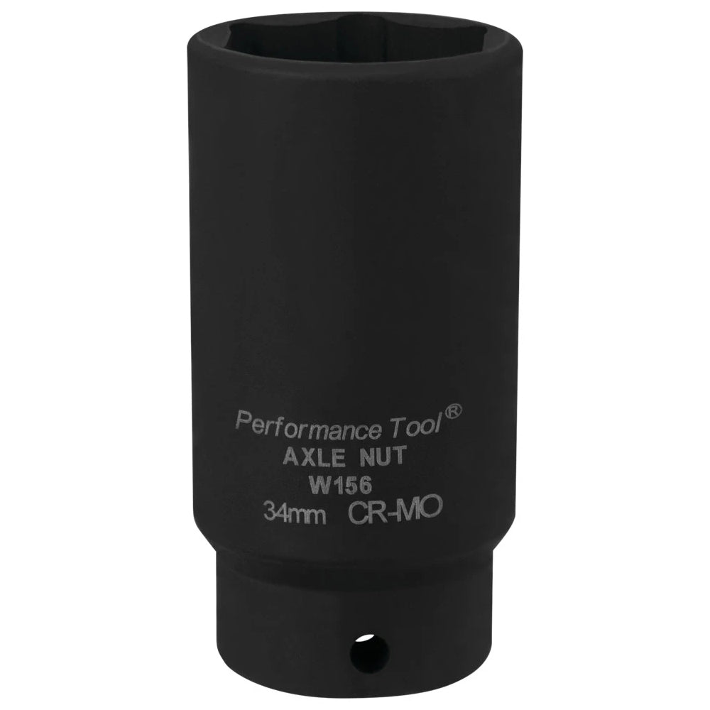 Performance Tool 34mm FWD Axle Nut Socket