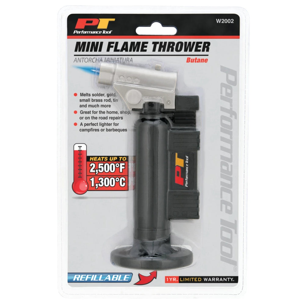 Performance Tool Refillable Jet Butane Torch