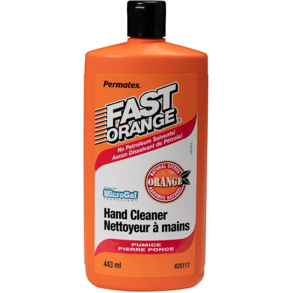 Permatex 443ml Fast Orange Fine Pumice Lotion Hand Cleaner