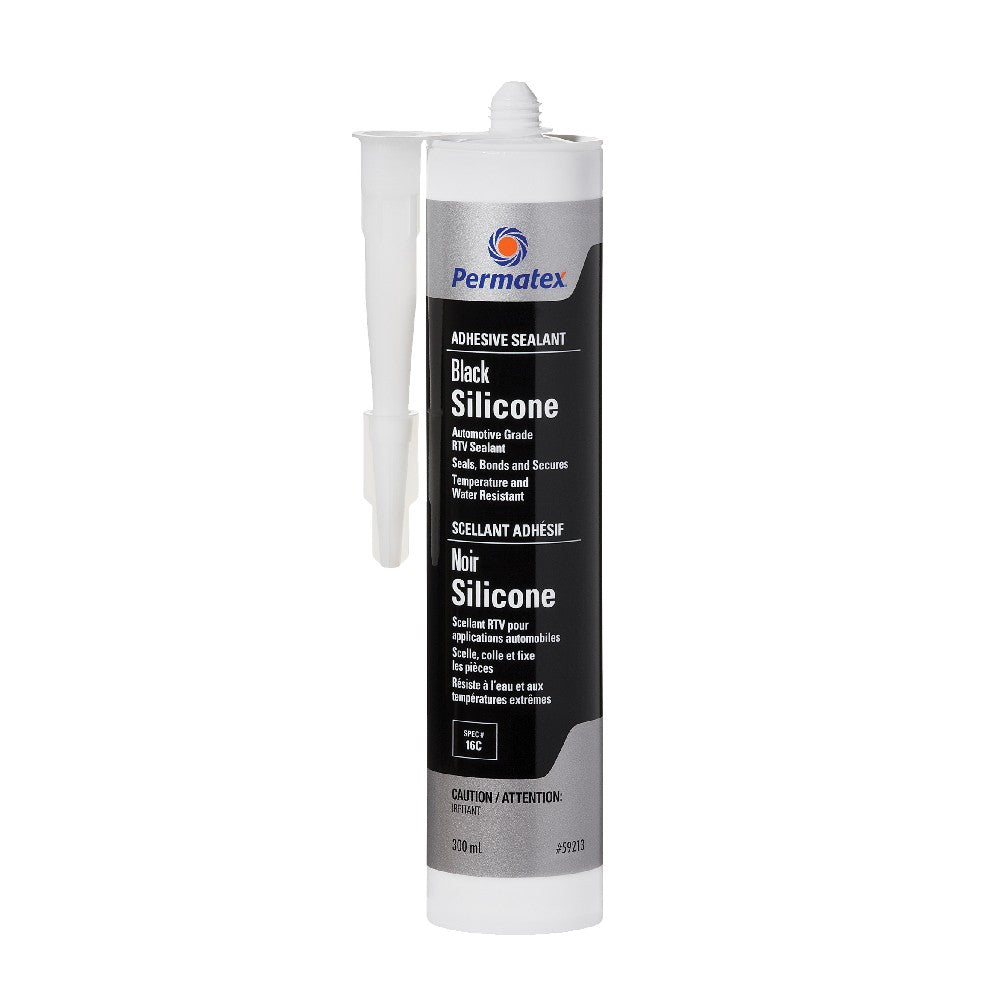 Permatex 16C 300ml Black Silicone Adhesive Sealant