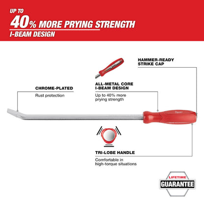 Milwaukee 45-74-9218 18 inch Pry Bar