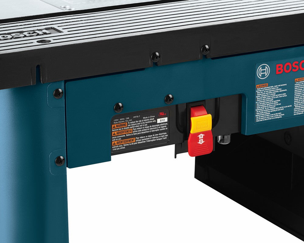 Bosch RA1181 27 Inch x 18 Inch Bench Top Router Table