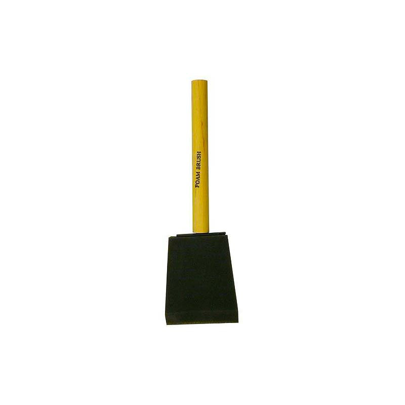 Richard 3in Foam Brush with Wood Handle
