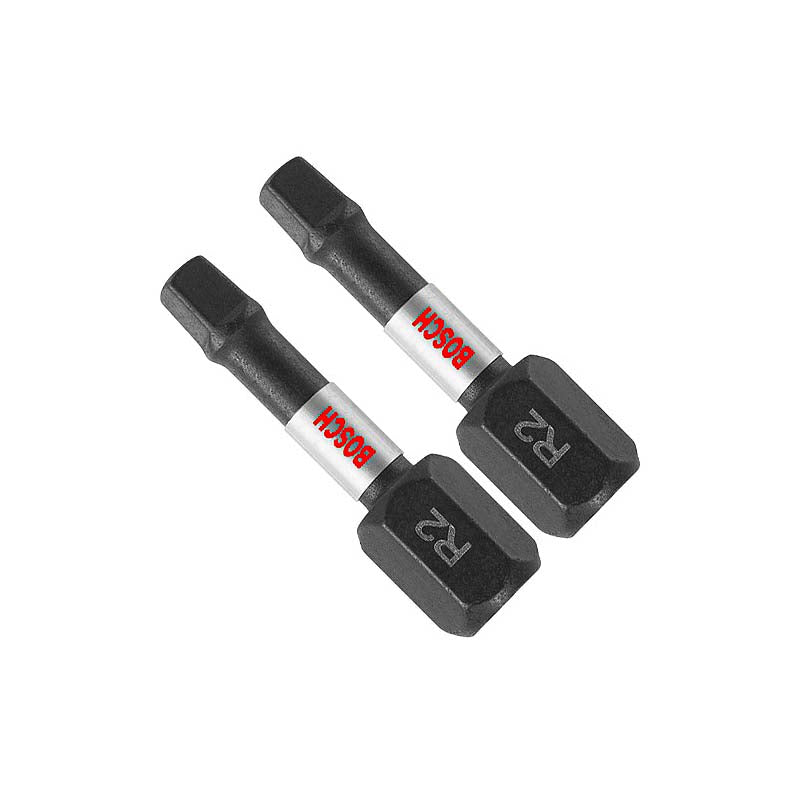 Bosch Impact Tough 1in Square #2 Power Bits - 2pk