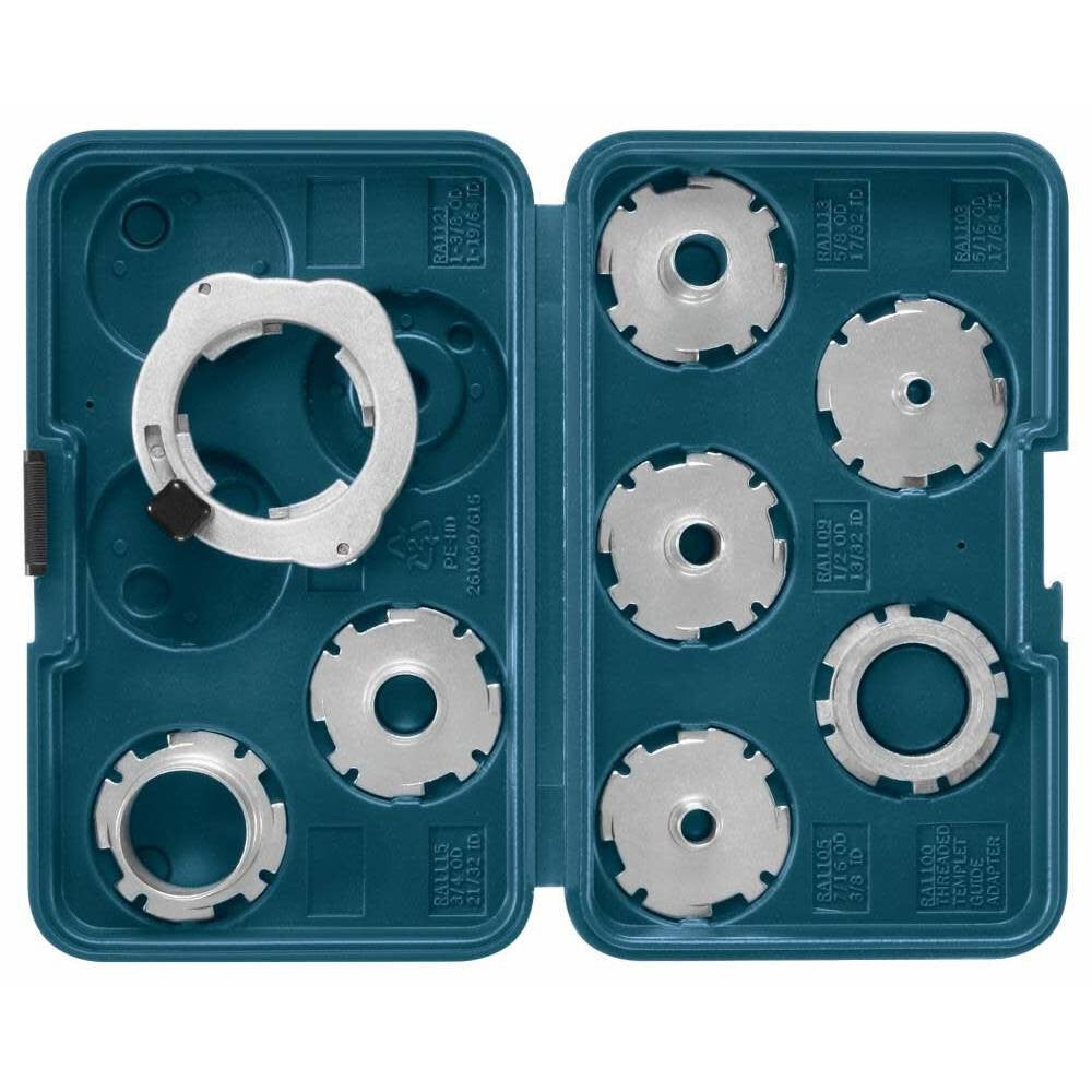 Bosch RA1128 8pc Router Template Guide Set