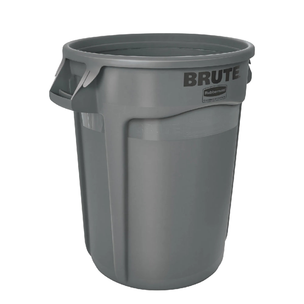 Rubbermaid 32-Gallon Brute Container without Lid - Gray