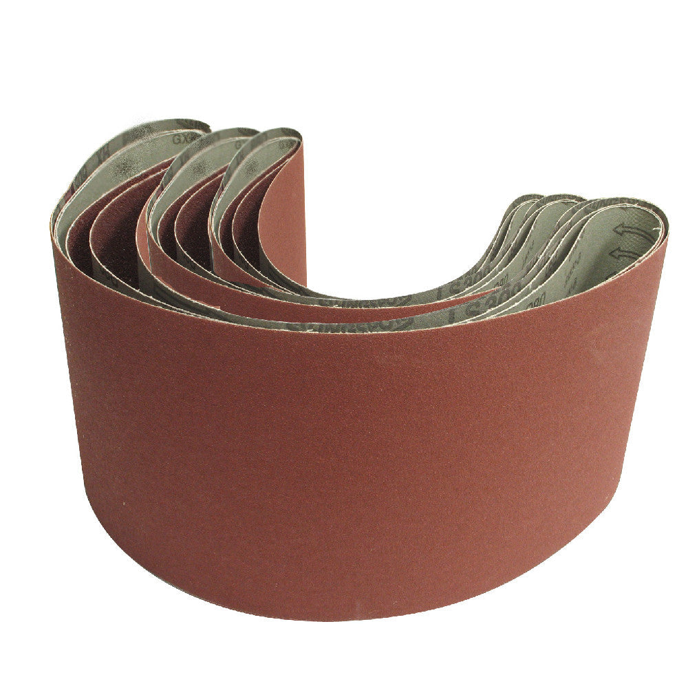 ROK 3 Inch X 18 Inch 60 Grit Sanding Belts - 3pk