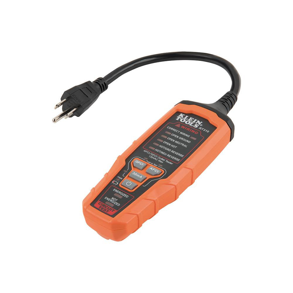 Klein Tools RT310 AFCI/GFCI Outlet Tester