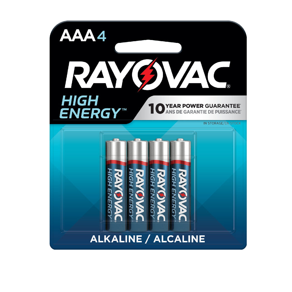 Rayovac Alkaline AAA Batteries - 4pk