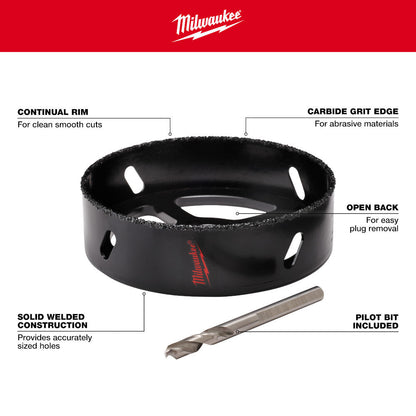 Milwaukee 49-56-0300 4-3/8 Inch Recessed Light Hole Saw