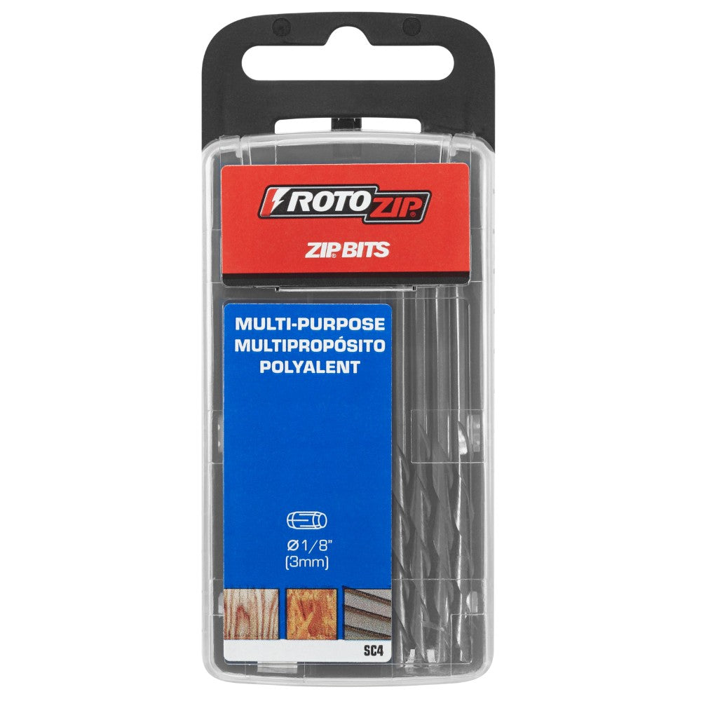 RotoZip 4pc 1/8in SabreCut ZipBit Set