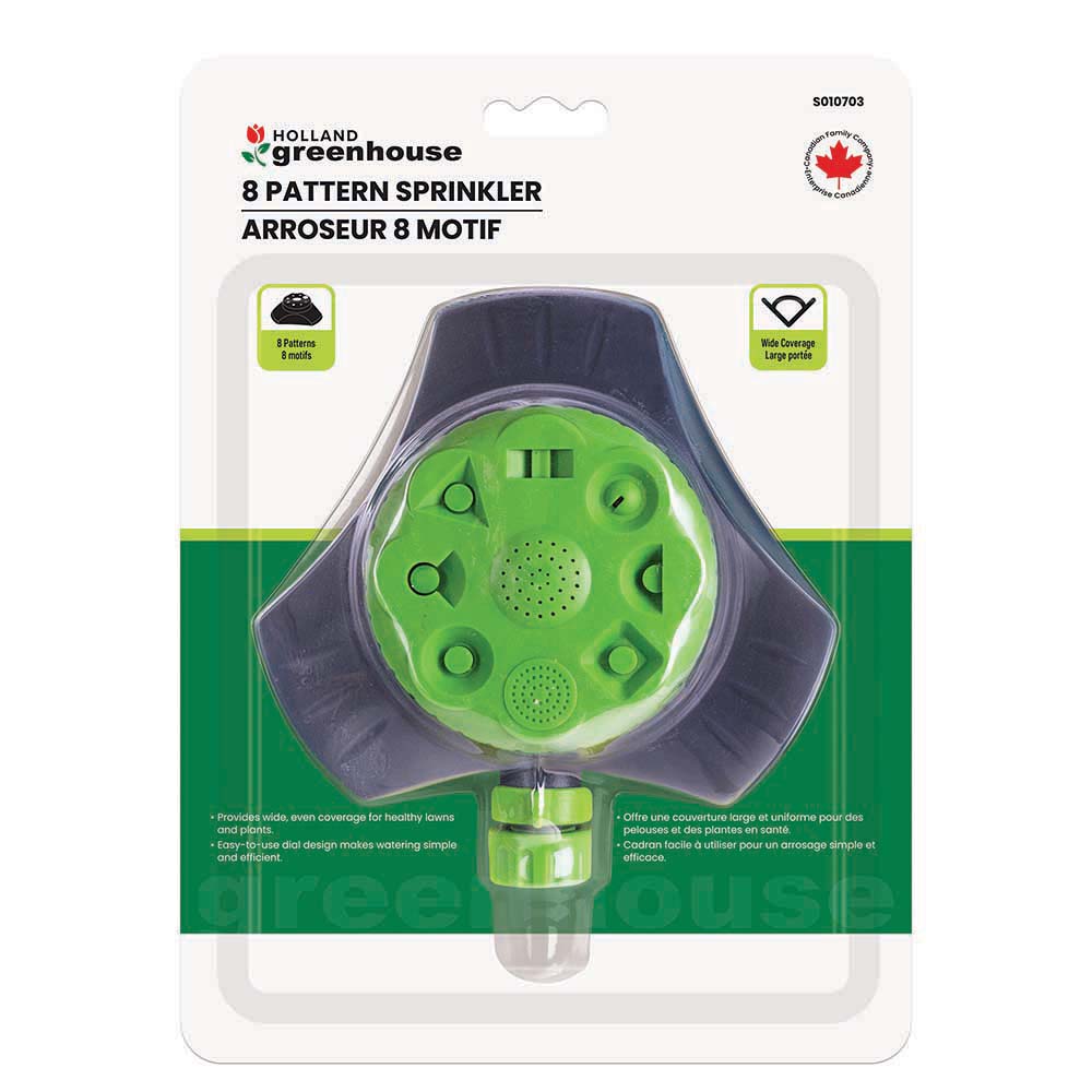 Holland Greenhouse 8 Pattern Sprinkler