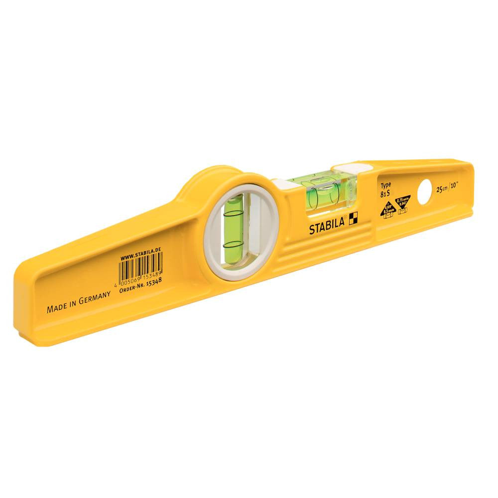 Stabila 25010 10 Inch 81S Die Cast Torpedo Level