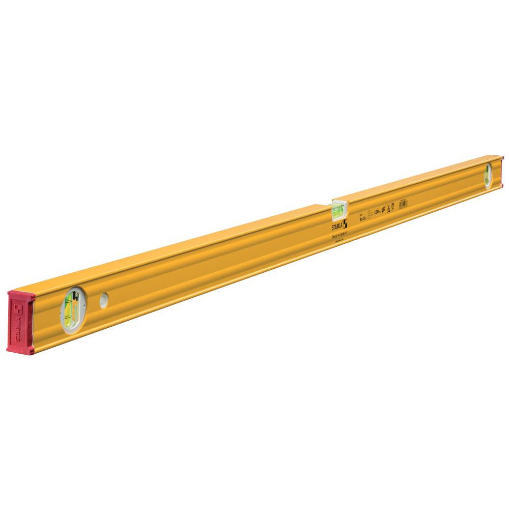 Stabila 29048 48 inch Type 80AS-2 3-Vial Spirit Level