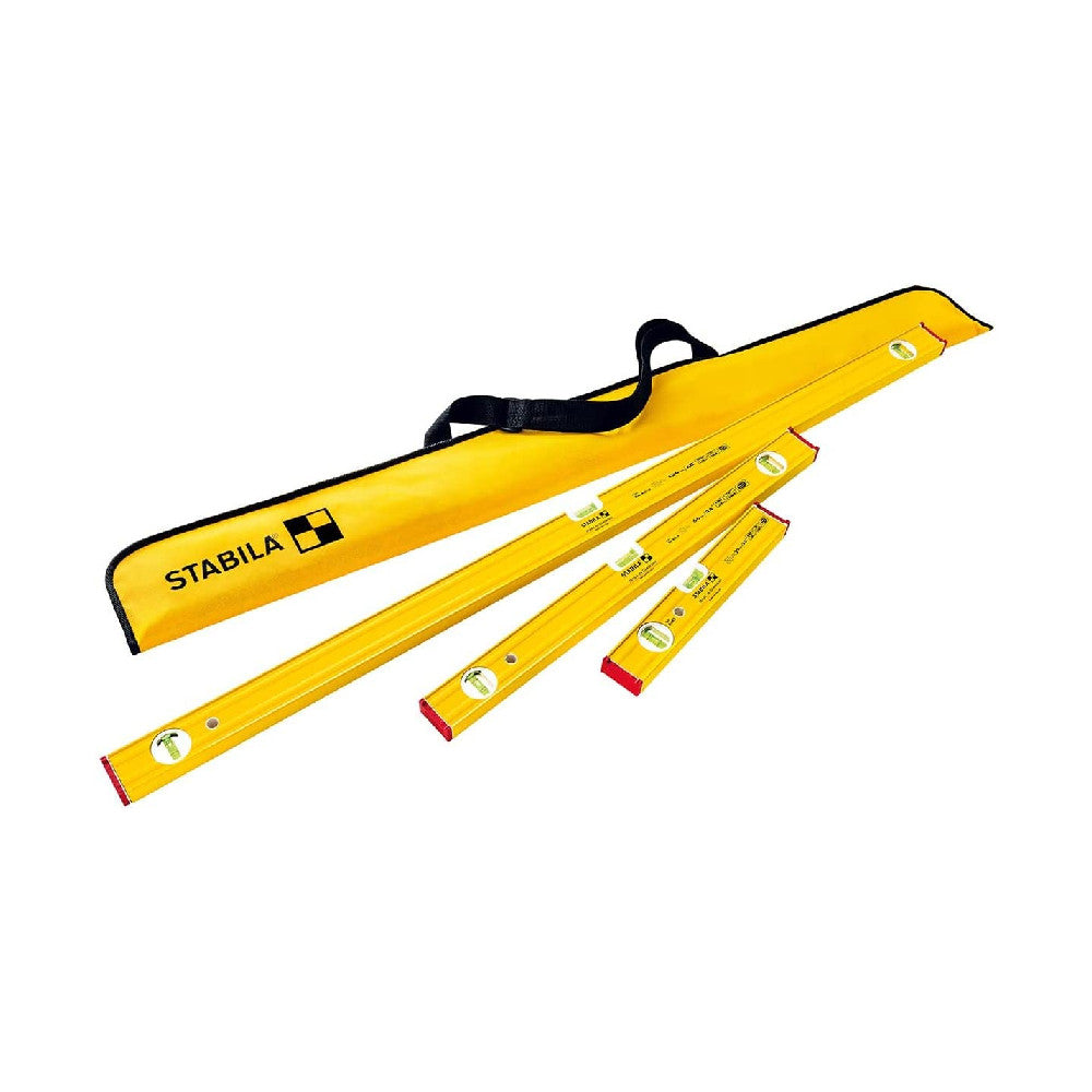 Stabila 29840 3 piece Type 80AS-2 Spirit Level Set