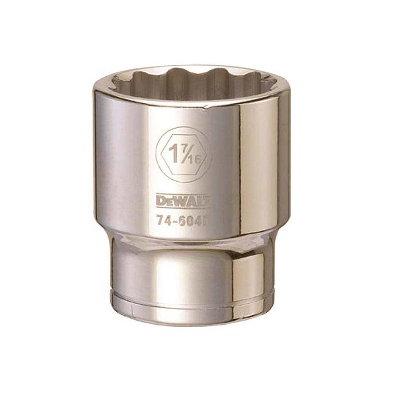 DeWalt 1-7/16in 3/4in Drive 12pt SAE Socket