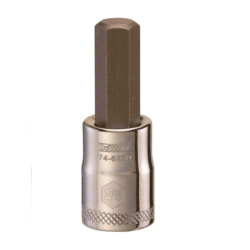 DeWalt 3/8in 3/8in Drive SAE Hex Bit Socket
