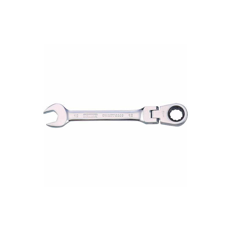 DeWalt 12mm 12pt Metric Flex Head Ratcheting Combination Wrench