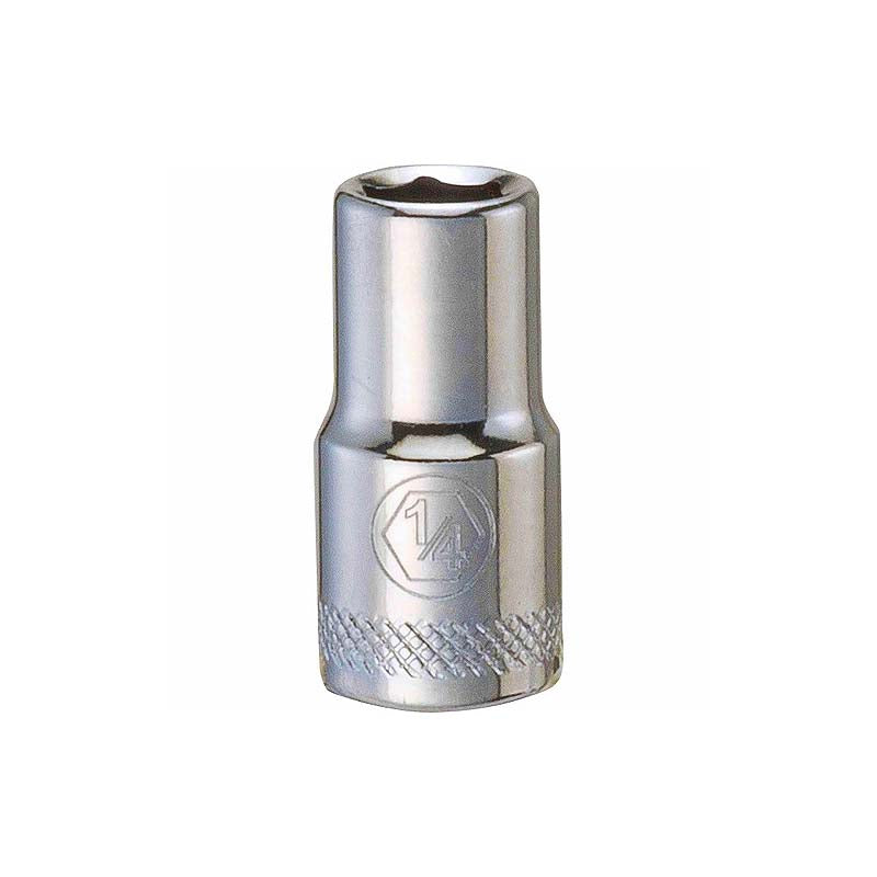 DeWalt 1/4in 1/4in Drive 6pt SAE Socket