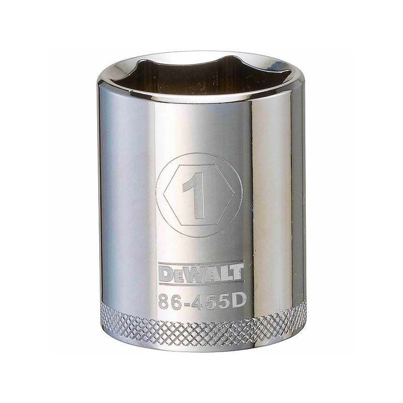 DeWalt 1in 1/2in Drive 6pt SAE Socket