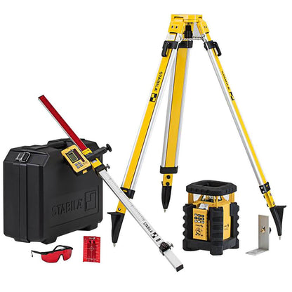 Stabila 05700TR 9pc LAR 350 Motion Control Rotation Laser Kit